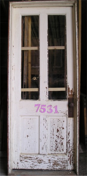 Turn-of-the century Exterior Door