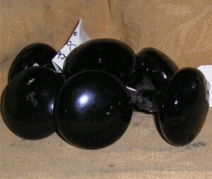 Black Porcelain Doorknob