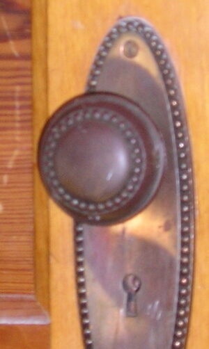 Round Beaded Doorknob