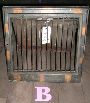 Vertical Bars Style Wall Register