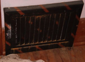 Unique Vertical Louvered Wall Register