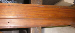 Notched Southern Pine Molding