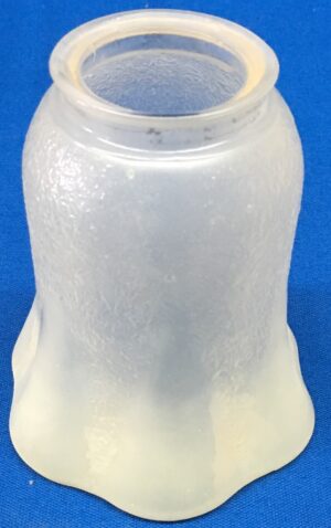 Textured, Tulip-Shaped Shade