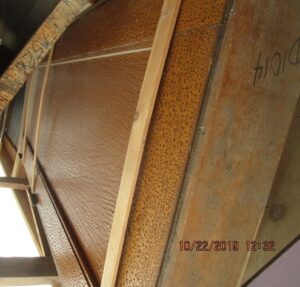 Quartersawn Oak Single Panel Door