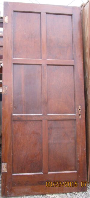 Mahogany Six Panel Doors