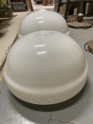 Banded Schoolhouse Globes - Several Sizes Available