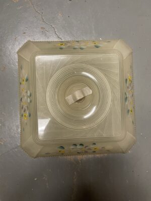 Beautifully Painted Plastic Light