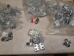 Stainless Steel Clamps for Glass