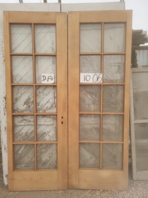 French Doors Ready for Staining