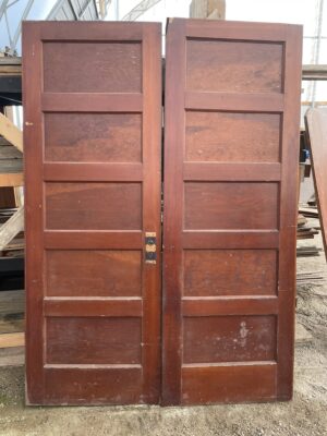 Five Panel French Door Pair