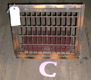 Japaned Rectangular Wall Register