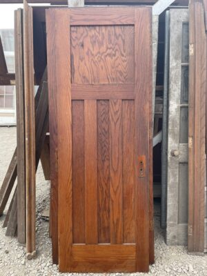 Beautiful Four Panel Oak Door