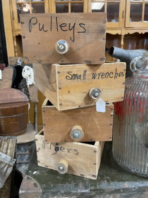 Cute Vintage Storage Drawers