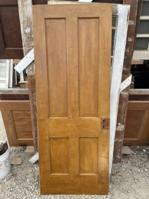 Set of Three Four Panel Doors