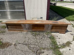 Bay Window Oak Bench